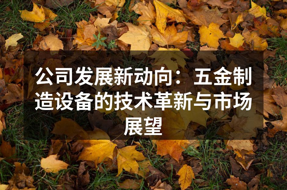 五金制造设备的智能化展览